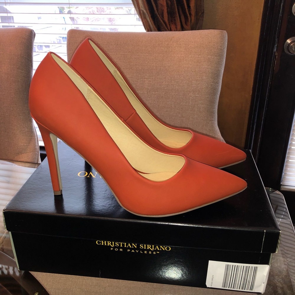 Matte Pointed Toe Heels